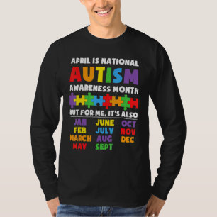 Sensibilisierung für Autismus Unterstützung von Ki T-Shirt