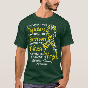 Sensibilisierung für Blasenkrebs zur Unterstützung T-Shirt