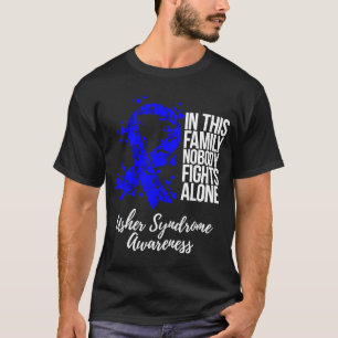 Sensibilisierung für das Usher Syndrome in der Fam T-Shirt