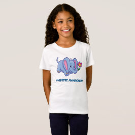 Sensibilisierung für Diabetes - Shirt von Kindern 