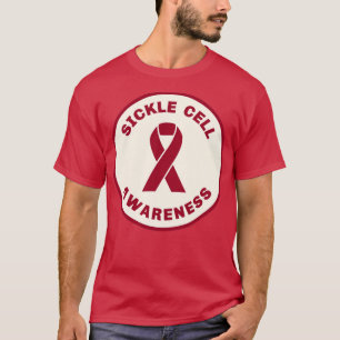 Sensibilisierung für die Behinderung der Sichelzel T-Shirt