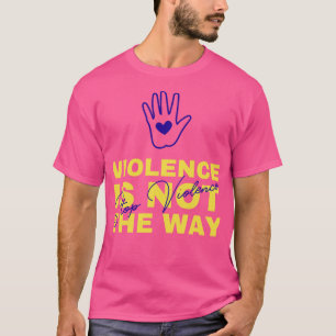 Sensibilisierung für die häusliche Gewalt 4 T-Shirt