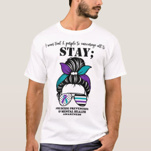 Sensibilisierung für die Prävention psychische Ges T-Shirt