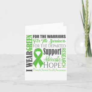 Sensibilisierung für Gesundheitsprobleme Karte