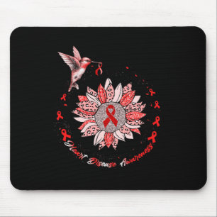 Sensibilisierung für Krankheiten Sonnenblume Hummi Mousepad