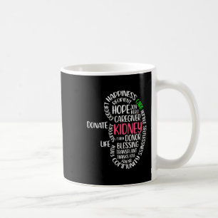 Sensibilisierung für Krankheiten TransplantatOrgan Kaffeetasse