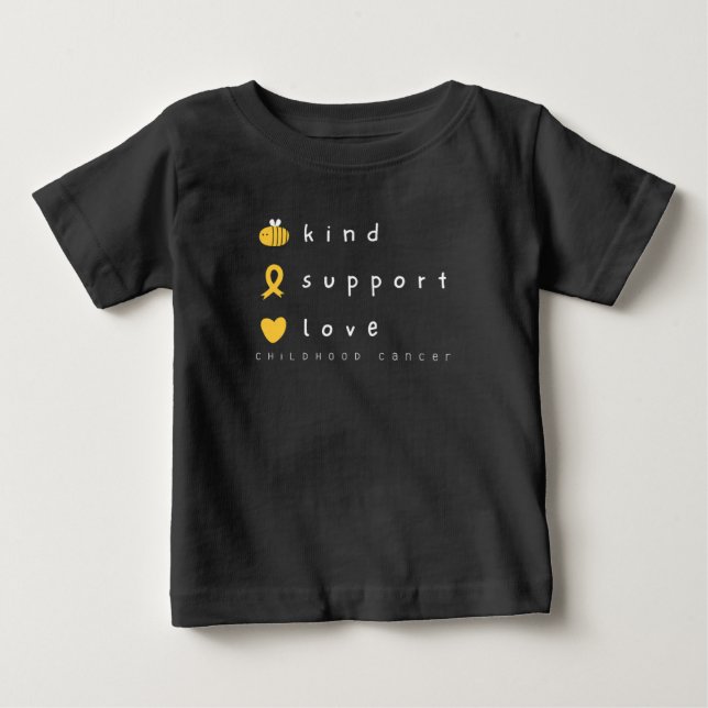 Sensibilisierung für Krebs bei Kindern Baby-T - Sh Baby T-shirt (Vorderseite)