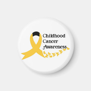 Sensibilisierung für Krebs bei Kindern Magnet