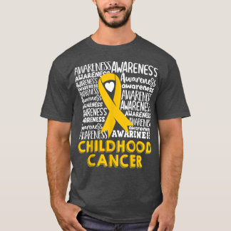Sensibilisierung für Krebs im Kindesalter 178 T-Shirt