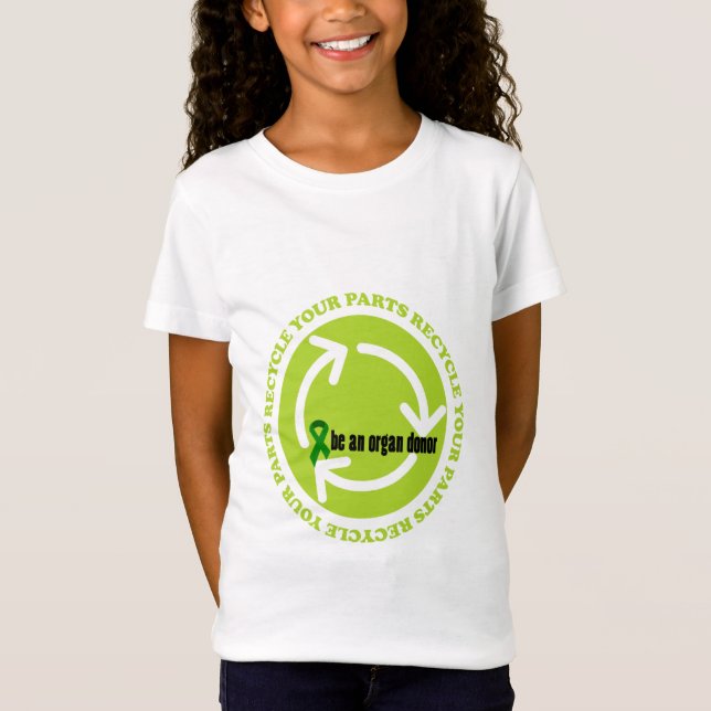 Sensibilisierung für Organspende T-Shirt (Vorderseite)