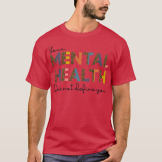 Sensibilisierung für psychische Gesundheit Woche M T-Shirt