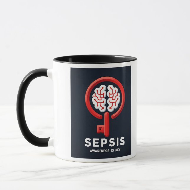 Sensibilisierung für Sepsis ist die wichtigste Tas Tasse (Links)