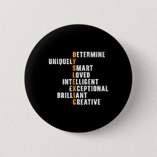 Sensibilisierung für Störungen Lernen Behinderung  Button