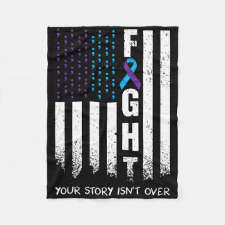 Sensibilisierung für Suizidprävention - Kampf Amer Fleecedecke