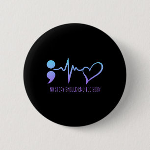 Sensibilisierung für Suizidprävention Semicolon Aq Button