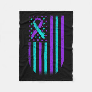 Sensibilisierung für Suizidprävention - Unterstütz Fleecedecke