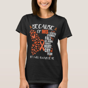 Sensibilisierung Multiple Sklerose Schmetterling T-Shirt