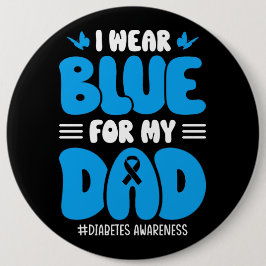 Sensibilisierung/Unterstützung für Diabetes Button