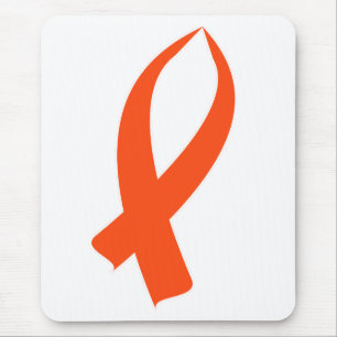 Sensibilisierungsband (Orange) Mousepad