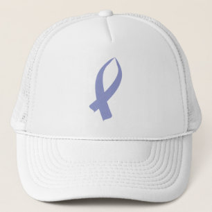 Sensibilisierungsband (Periwinkle) Truckerkappe