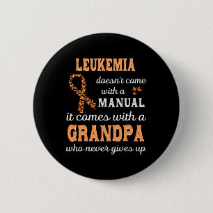 Sensibilisierungskampagne für Leukämie Opa Unterst Button