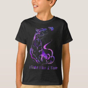 Sensibilisierungskrieger Ribbon ich kämpfe wie ein T-Shirt