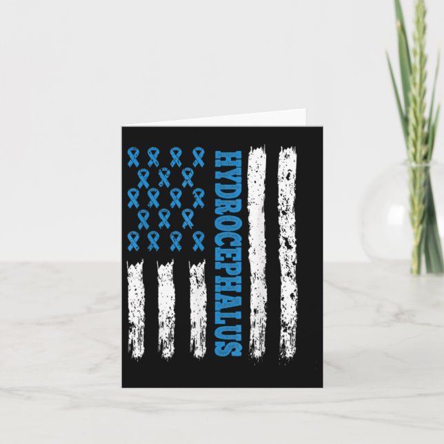 Sensibilisierungsschall Happens Hydrocephalus Krie Karte (Vorderseite)