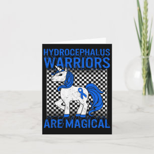 Sensibilisierungswarrir Magisches Einhorn Blaues B Karte