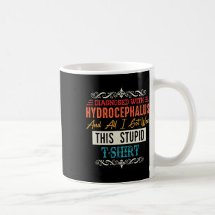 Sensibilisierungswasser im Gehirn Kaffeetasse