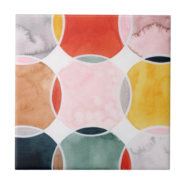 Sensical - Circle Pattern Fliese (Vorderseite)