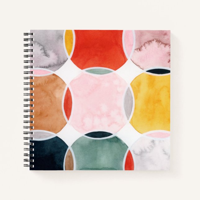 Sensical - Circle Pattern Notizbuch (Vorderseite)