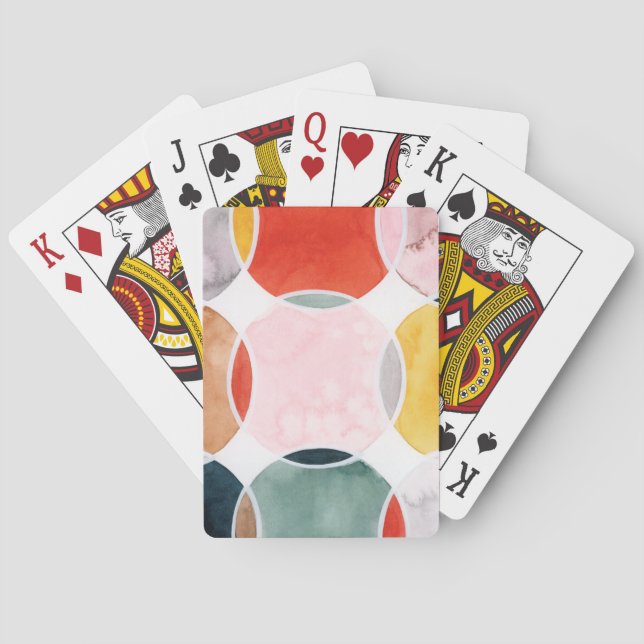 Sensical - Circle Pattern Spielkarten (Rückseite)