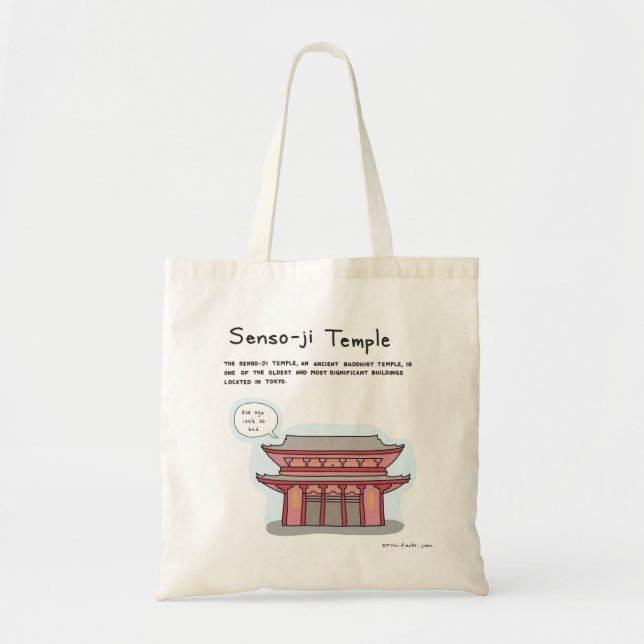 Senso-ji Tempel-Taschen-Tasche Tragetasche (Vorne)