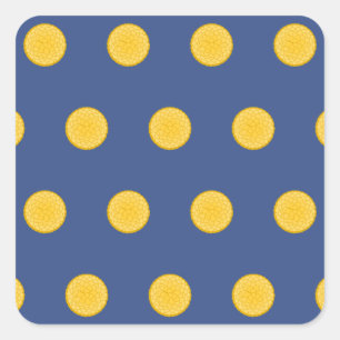 Sensorische Synura-Aufkleber Quadratischer Aufkleber