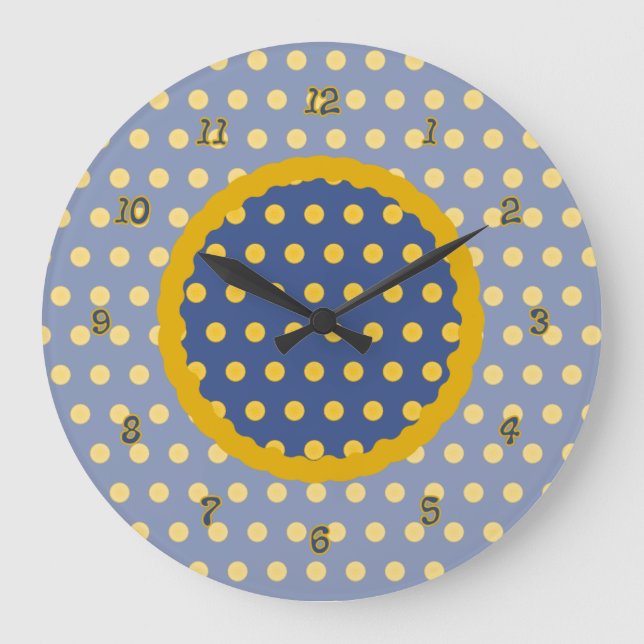 Sensorische Synura-Uhr Große Wanduhr (Vorderseite)