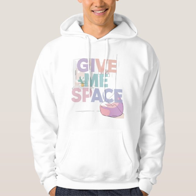 Sensory Overload | Give Me Space Autism Hoodie (Vorderseite)