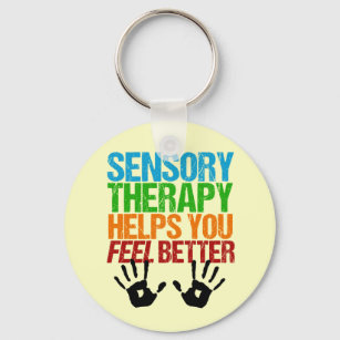 Sensory Therapy Handprints Occupational Therapist Schlüsselanhänger
