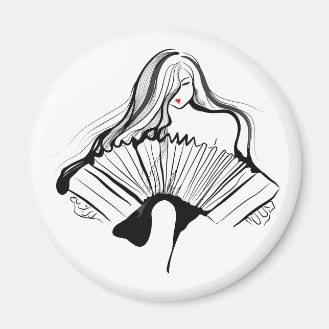 Sensual Bandoneon Magnet (Vorne)