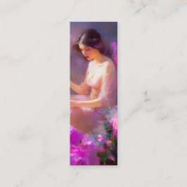 Sensual Elegance Lesezeichen Mini Visitenkarte