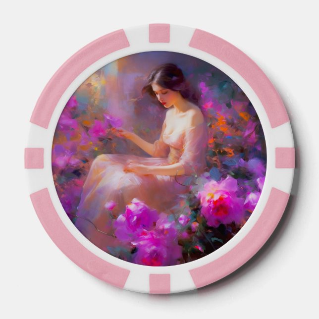 Sensual Elegance Pokerchips (Vorderseite)