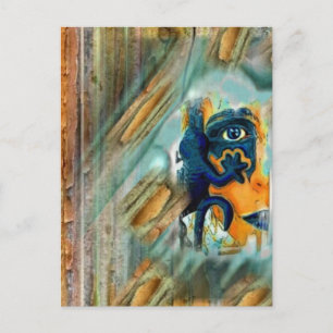 Sensual Five Senses Touch Postcard Postkarte