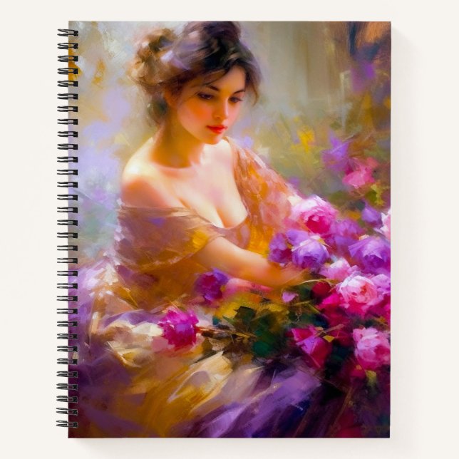 Sensual Portrait Notizbuch (Vorderseite)