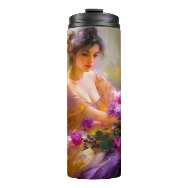 Sensual Portrait Thermosbecher (Vorderseite)