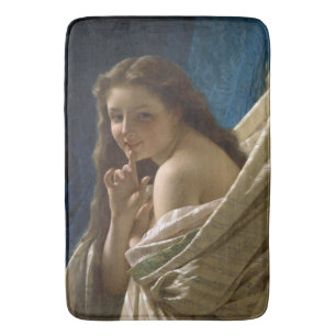 Sensual Young Kokett Woman Badematte