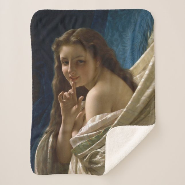 Sensual Young Kokett Woman Sherpadecke (Vorderseite)