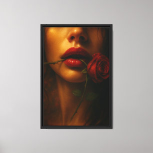 Sensuale Rose Livio Vacchini Gebäudes Leinwand
