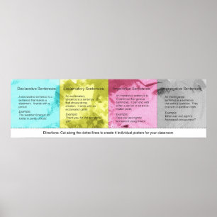 Sentences-Poster Poster