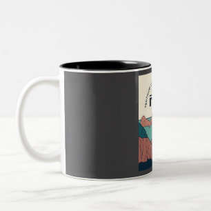 Sentiero delle quattro spiagge � Italien Zweifarbige Tasse