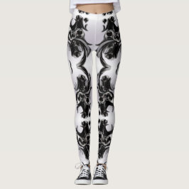 "Sentiment with Abstraction", Leggings der Frau