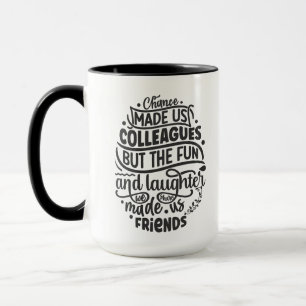 sentimental-Kollegen Freunde Spaß Lachen Tasse